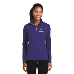 Sport-Tek® Ladies Sport-Wick® Textured 1/4-Zip Pullover – Shop