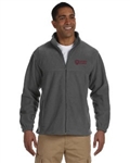 Harriton Men's 8 oz. Full-Zip Fleece