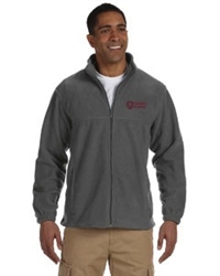 Harriton Men's 8 oz. Full-Zip Fleece