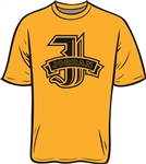 Jordan M.S. J Logo on Gold T-Shirt