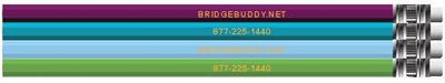 Bridge Buddy Pencils - Pack of 144 (Out of Stock)