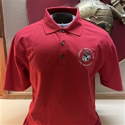 Polo Shirt - Red - Medium