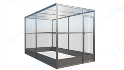 Outdoor Bird Aviary Galvanized