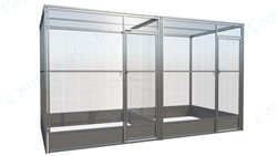 Outdoor Bird Aviary Galvanized