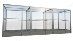 Outdoor Bird Aviary Galvanized