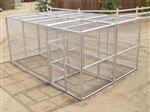 Double Gated Entry Dual Exotic Animal Enclosure