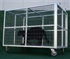 Heavy Duty Steel Exotic Animal Transport Cage