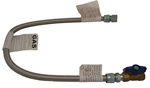 Stainless Steel Flex Gas Connector, 5/8" 