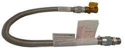 Stainless Steel Flex Gas Connector, 1"