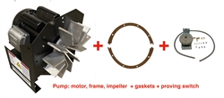 EP-201 Vacuum Pump Replacement Kit (120V Motor/Impeller/Frame)