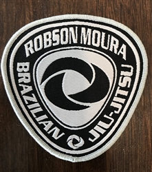 Robson Moura Gi Patch - Large -Silver