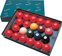 2 1/8 Numbered Snooker Ball Set
