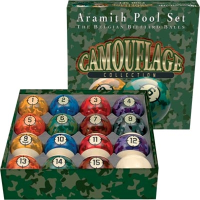 Aramith Camouflage Billiard Ball Set