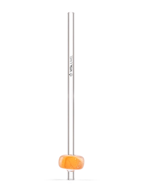Crystal Straw  Carnelian