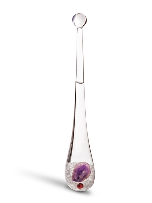 Gemstone Droplet Amethyst