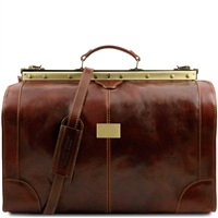 TL1022 Madrid Leather Gladstone Bag - Large by Tuscany Leather