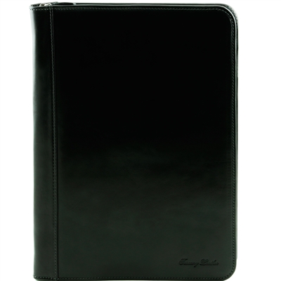 Tuscany Leather TL141287 Luigi XIV Document Case - Black