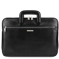 TL142070 Caserta Leather Document Briefcase by Tuscany Leather