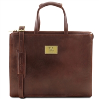 TL141343 Palermo Women's Briefcase for Women by Tuscany Leather