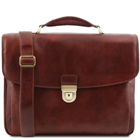 Alessandria TL SMART Multi Compartment Laptop Bag by Tuscany Leather