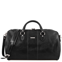 TL141657 Lisbona Leather Duffel Bag - Large by Tuscany Leather