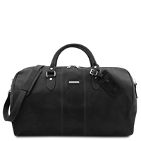 TL141657 Lisbona Leather Duffel Bag - Large by Tuscany Leather