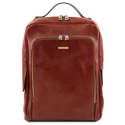 TL141773 Bangkok Leather Laptop Backpack by Tuscany Leather