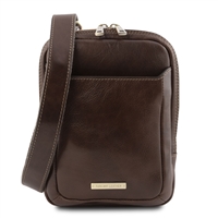 TL141914 Mark Men's Leather Crossbody Bag by Tuscany Leather