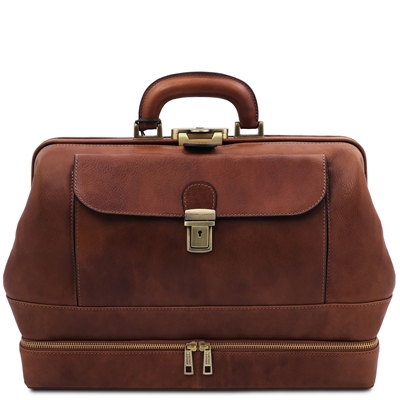 TL142344 Giotto Leather Doctors Bag by Tuscany Leather