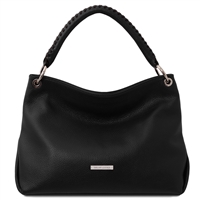 TL Bag Leather Shoulder bag Black TL142037