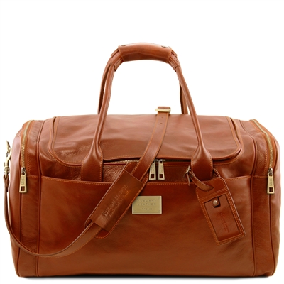 TL142135 Voyager Large Leather Travel Bag by Tuscany Leather