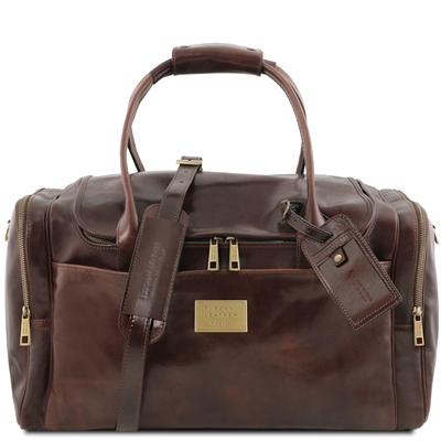 TL142141 Voyager Leather Travel Bag by Tuscany Leather