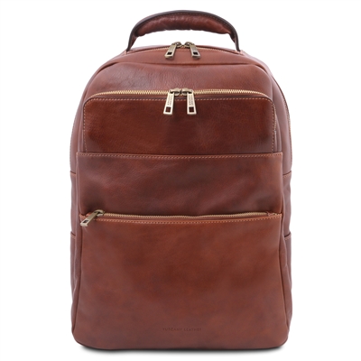 TL142205 Melbourne Leather Laptop Backpack by Tuscany Leather