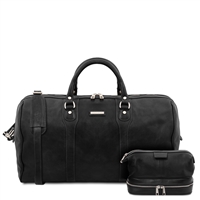 TL142235 Colombo Leather Travel Bag Set by Tuscany Leather