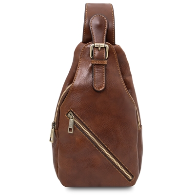 TL142423 Kevin Men's Leather Crossbody Bag by by Tuscany Leather