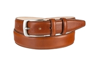 Luca Leather Belt for Men - Cognac