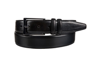 Milano Leather Belt for Men - Black
