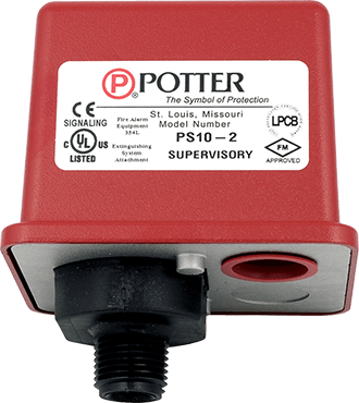 Potter PS10-2 Pressure Type Supervisory Switch