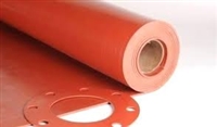 Roll of Red Rubber Gasket Material