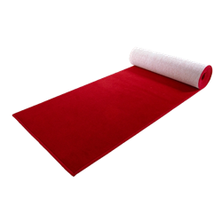 50' Bound Red Carpet Runner