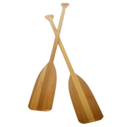 Set of (2) Oak Paddles