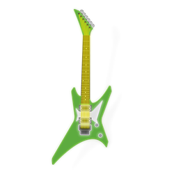 Oversized Guitar LED Neon - Green