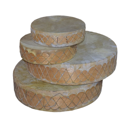 Set of (4) Ethnic Drums