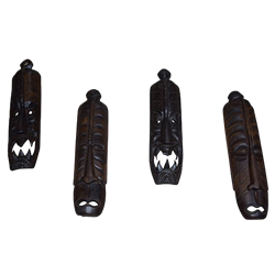 Set of (4) Tribal Masks