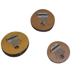 Set of (3) African Thumb Pianos