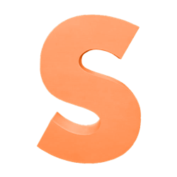 Oversized Letter S