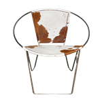 Leather Ring Chair - Cowhide