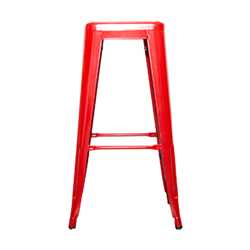 Red Bistro Bar Stool