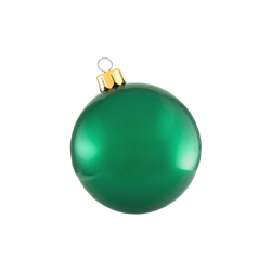 Holly Jolly Vintage Green Oversized Ornament