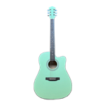 Acoustic Guitar - Mint Green